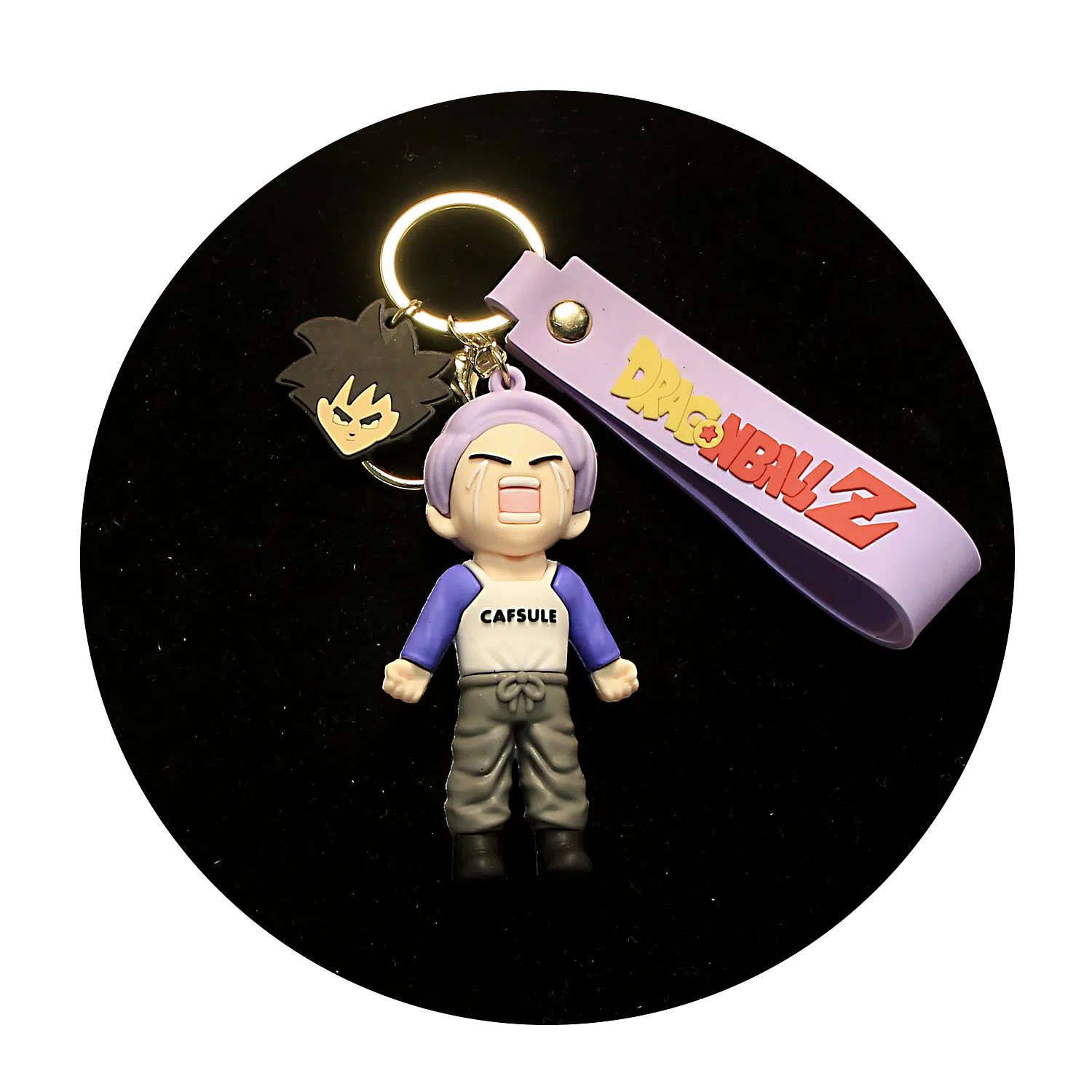 KSB-237 Anime - Dragon BallZ - Trunks - Keychain With Silicone Band