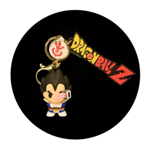 KSB-244 Anime - Dragon BallZ - Vegeta Scouter V2 - Keychain With Silicone Band