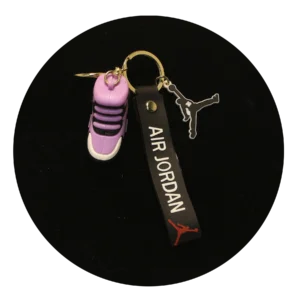 KSB-537 Air Jordan Shoe Keychain (Purple)
