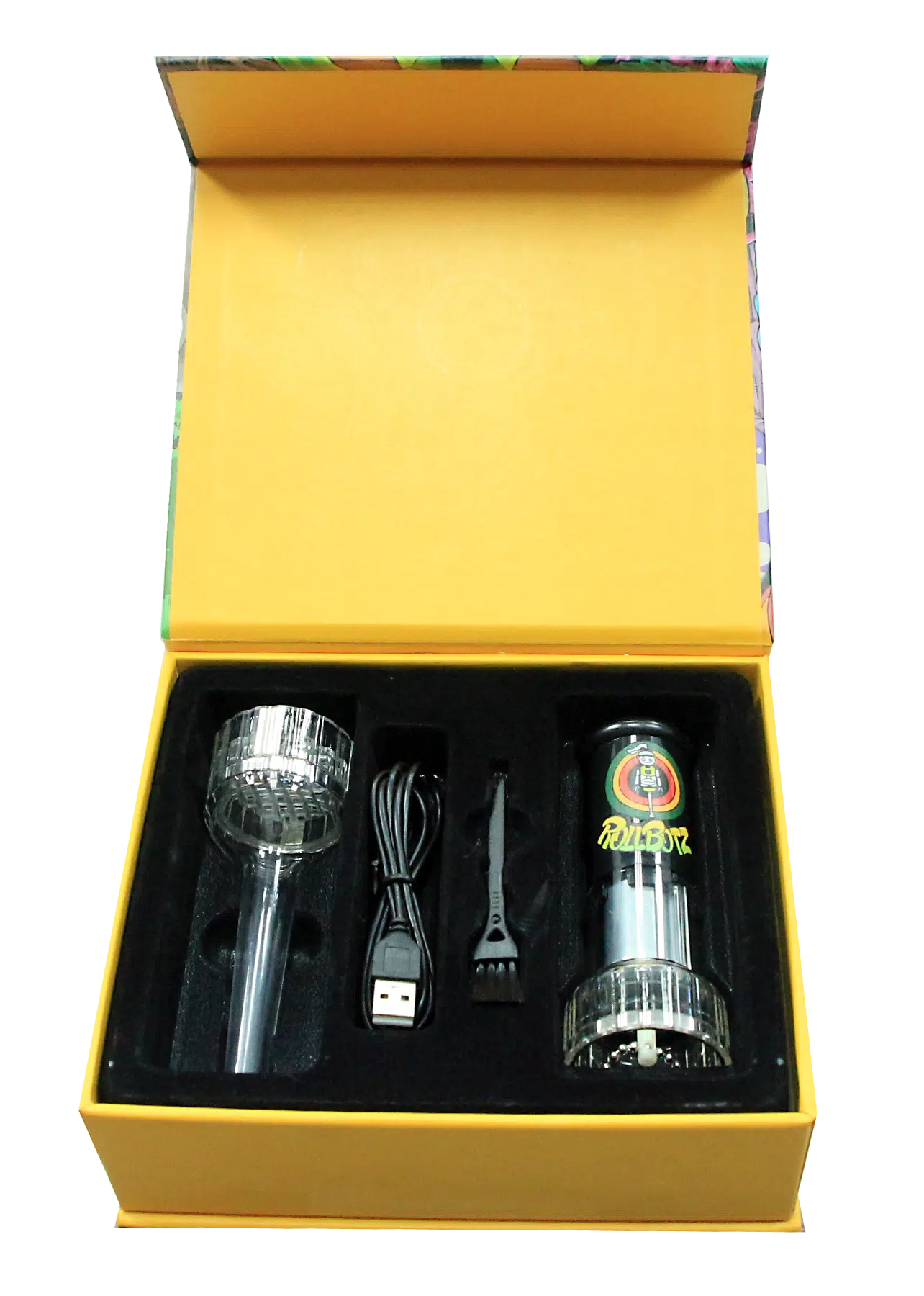 REG-BLK-001 - RollBotz – Electric Grinder & Cone Filler in One (Black) - Image 6