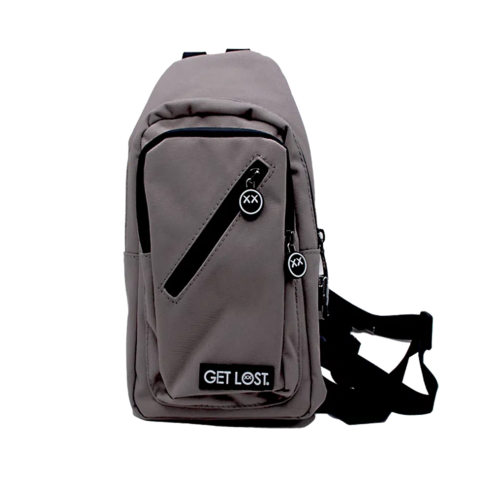 SPCB-GRY-003 Get Lost Smell Proof Convertible Bag (Gray - Image 8