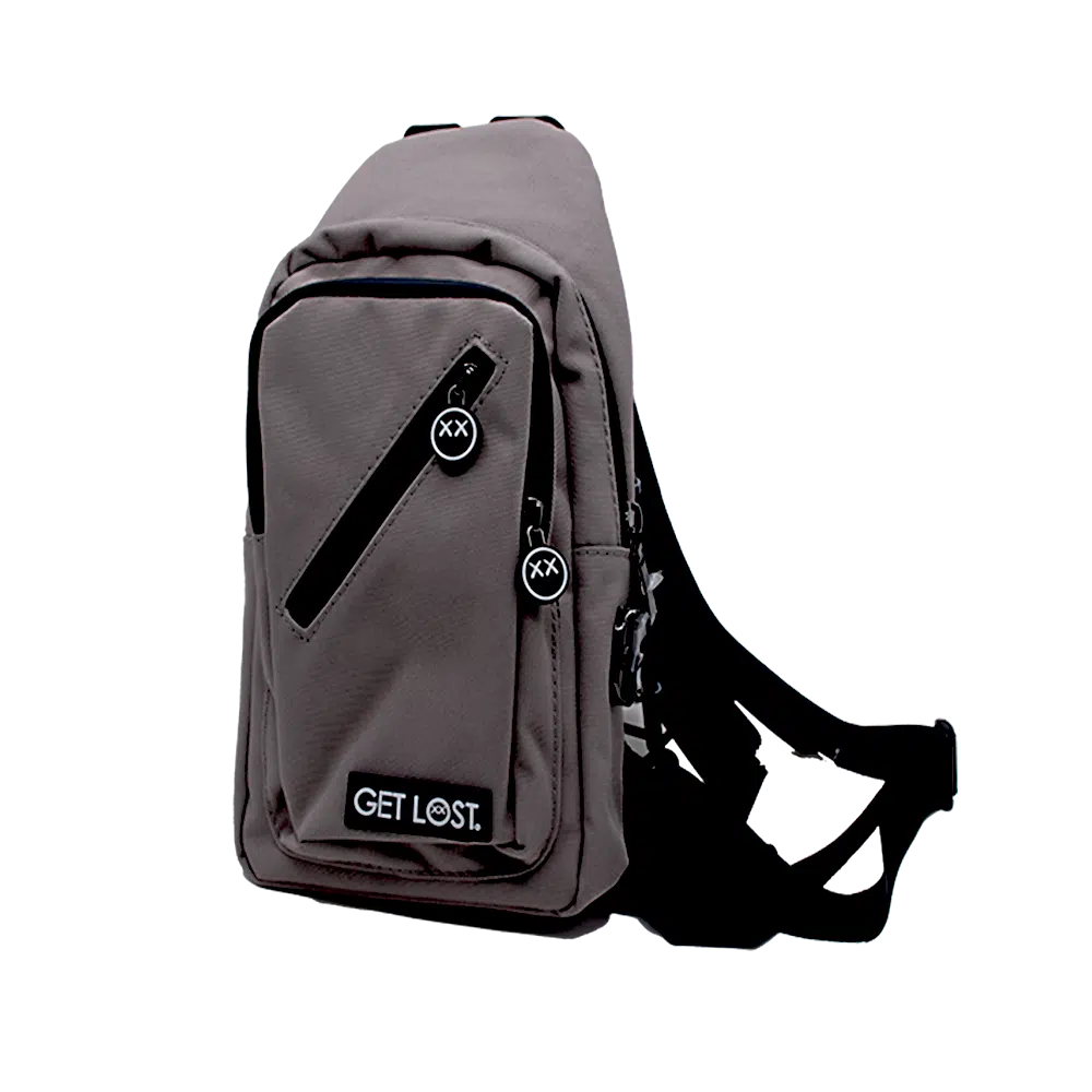 SPCB-GRY-003 Get Lost Smell Proof Convertible Bag (Gray - Image 7