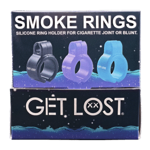 SR-30PK-001 - Get Lost Smoke Rings – Silicone Joint Holders (30 Count)
