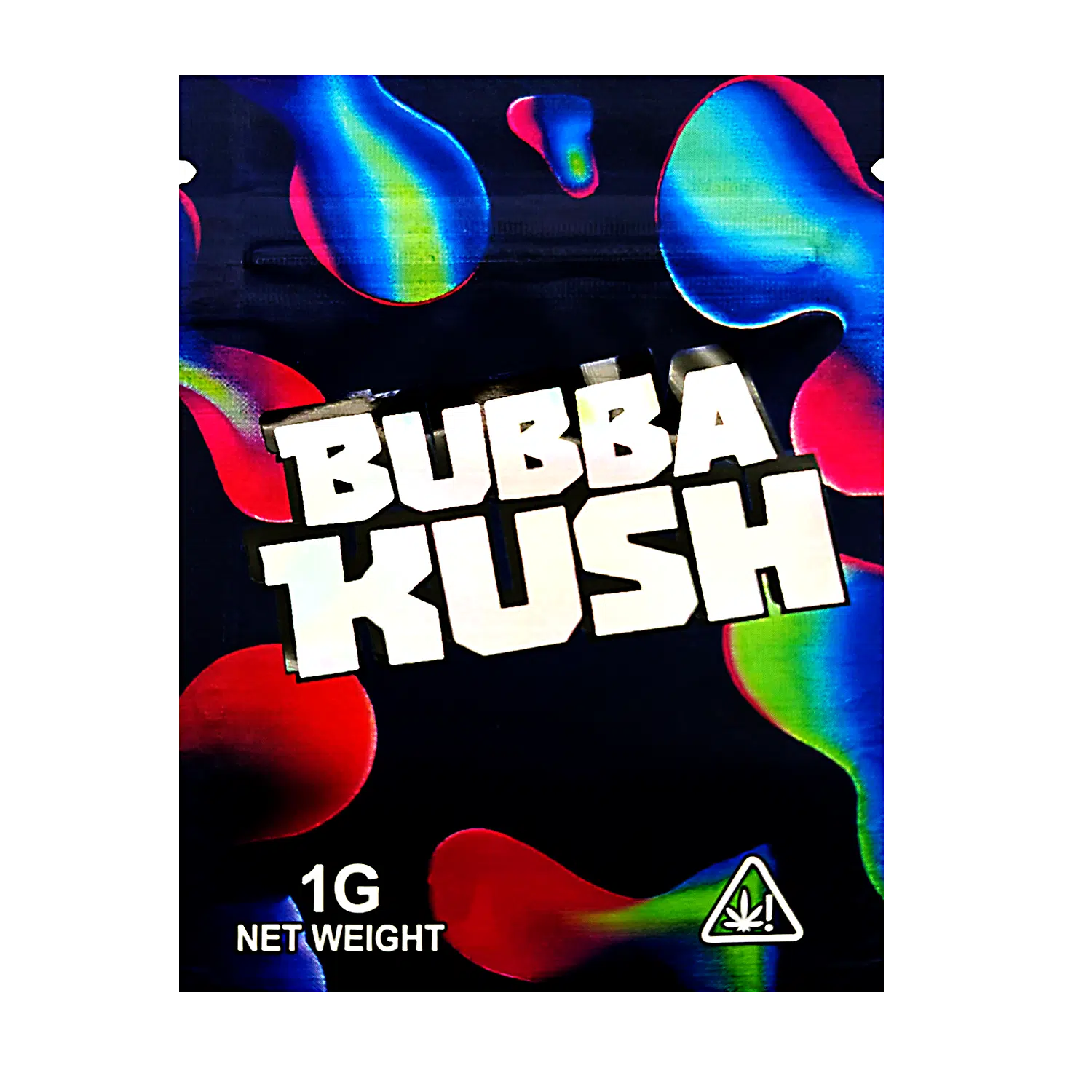 1 Gram Mylar Bag – Premium Smell-Proof Flower Packaging - Bubba Kush (100 Count) CMB-1G-154