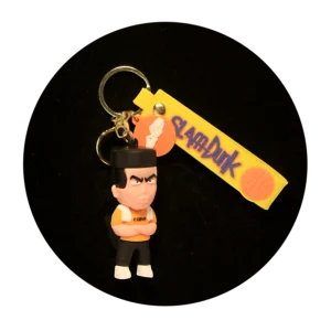 KSB-307 Slam Dunk Yellow - Keychain With Silicone Band