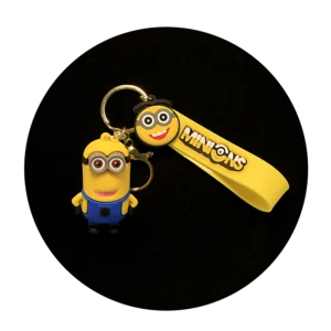KSB-366 Illumination - The Minions - Kevin V2 - Keychain With Silicone Band