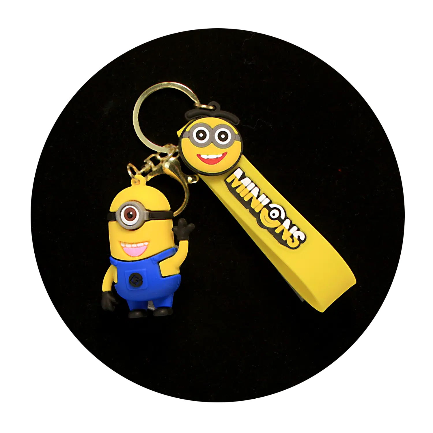 KSB-368 Illumination - The Minions - Stuart - Keychain With Silicone Band