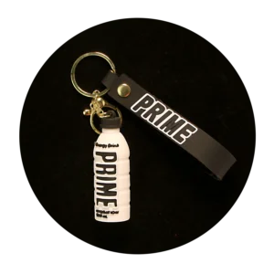 KSB-392 Novelty - Prime White - Keychain With Silicone Band