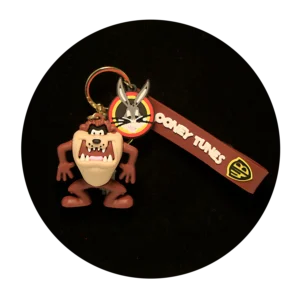 KSB-470 Looney Tunes - Tasmanian Devil 02 - Keychain With Silicone Band