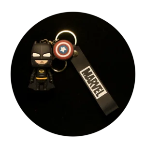 KSB-474 Marvel - Batman 01 - Keychain With Silicone Band