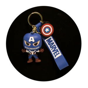 KSB-483 Marvel - Captain America 05 - Keychain With Silicone Band