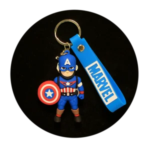 KSB-486 Marvel - Captain America 08 - Keychain With Silicone Band