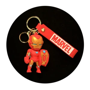 KSB-494 Marvel - Iron Man 03 - Keychain With Silicone Band