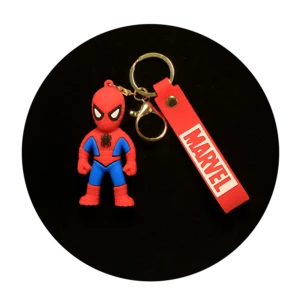 KSB-496 Marvel - Spiderman 01 - Keychain With Silicone Band