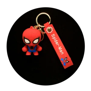 KSB-498 Marvel - Spiderman 03 - Keychain With Silicone Band