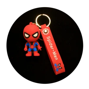 KSB-499 Marvel - Spiderman 04 - Keychain With Silicone Band