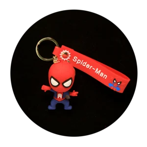 KSB-503 Marvel - Spiderman 08 - Keychain With Silicone Band