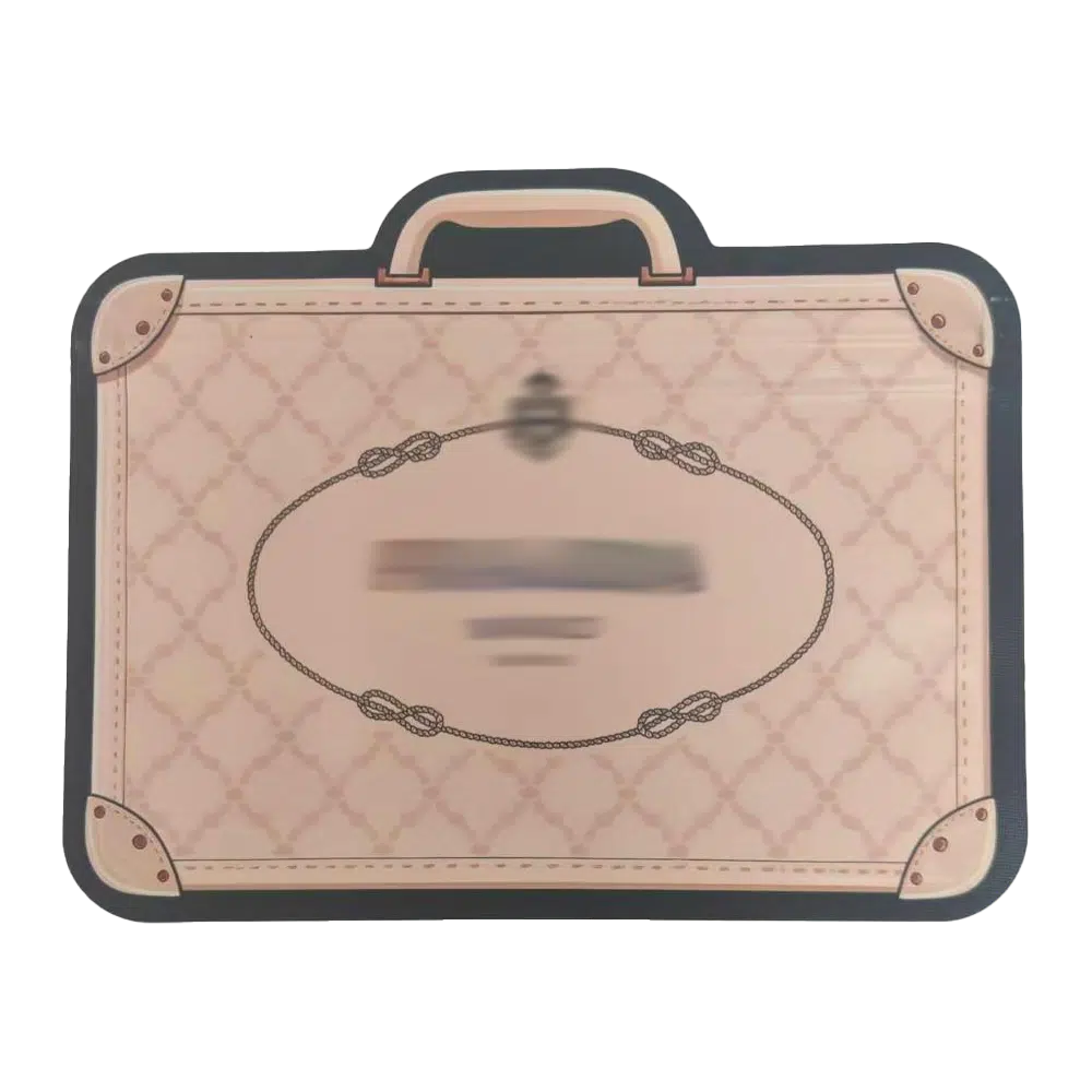 3.5g Designer-Inspired Shaped Mylar Bags – Premium Packaging (50 Count) Pradda Mlano – MB-DBAG-004