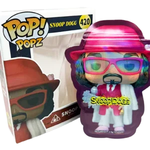 3.5g POP Bag & Box Set (25 Bags + 25 Boxes) Packaging for Premium Flower Presentation - POP Snoop Dog 420 - POP-BNB-006
