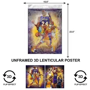3DLPNF-011 Sports - Lakers Thomas Bryant Large UnFramed Poster