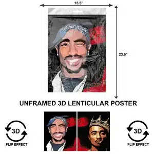 3DLPNF-017 Music - 2-Pac Large UnFramed Poster