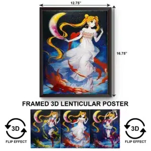 3DPWF-101 Anime - Sailor Moon Framed Poster