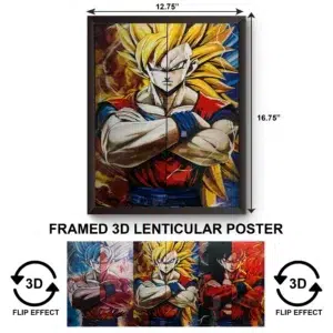 3DPWF-105 Anime - Goku DragonBallz Framed Poster