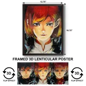 3DPWF-123 Anime - Jujutsu Kaisen Nobara Framed Poster