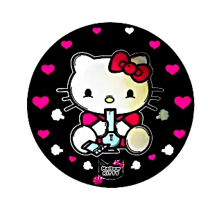 ASH022 Tin Ashtray 5.5″x5.5″ Hello Kitty