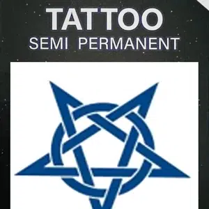 GLA-009 Semi Permanent Tattoo 2"x2"