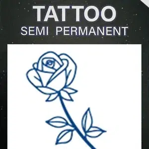 GLA-018 Semi Permanent Tattoo 2"x2"