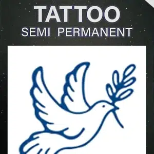 GLA-024 Semi Permanent Tattoo 2"x2"
