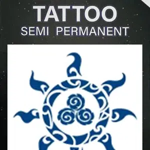 GLA-029 Semi Permanent Tattoo 2"x2"