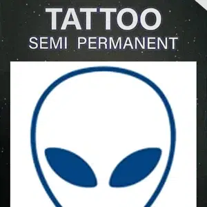 GLA-045 Semi Permanent Tattoo 2"x2"