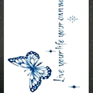 GLB-026 Semi Permanent Tattoo 2.75"x4.75"