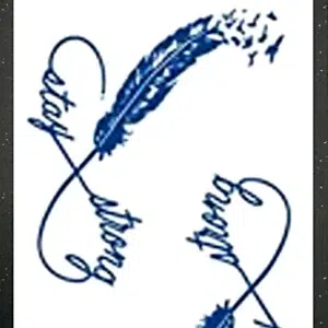 GLB-039 Semi Permanent Tattoo 2.75"x4.75"