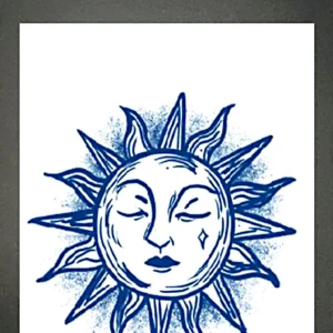 GLC-033 Semi Permanent Tattoo 3"x4.25"