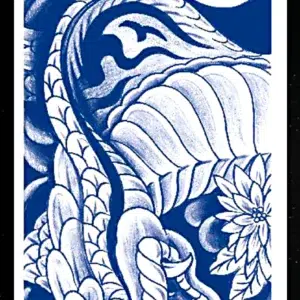 GLD-007 Semi Permanent Tattoo 2.75"x9.5"