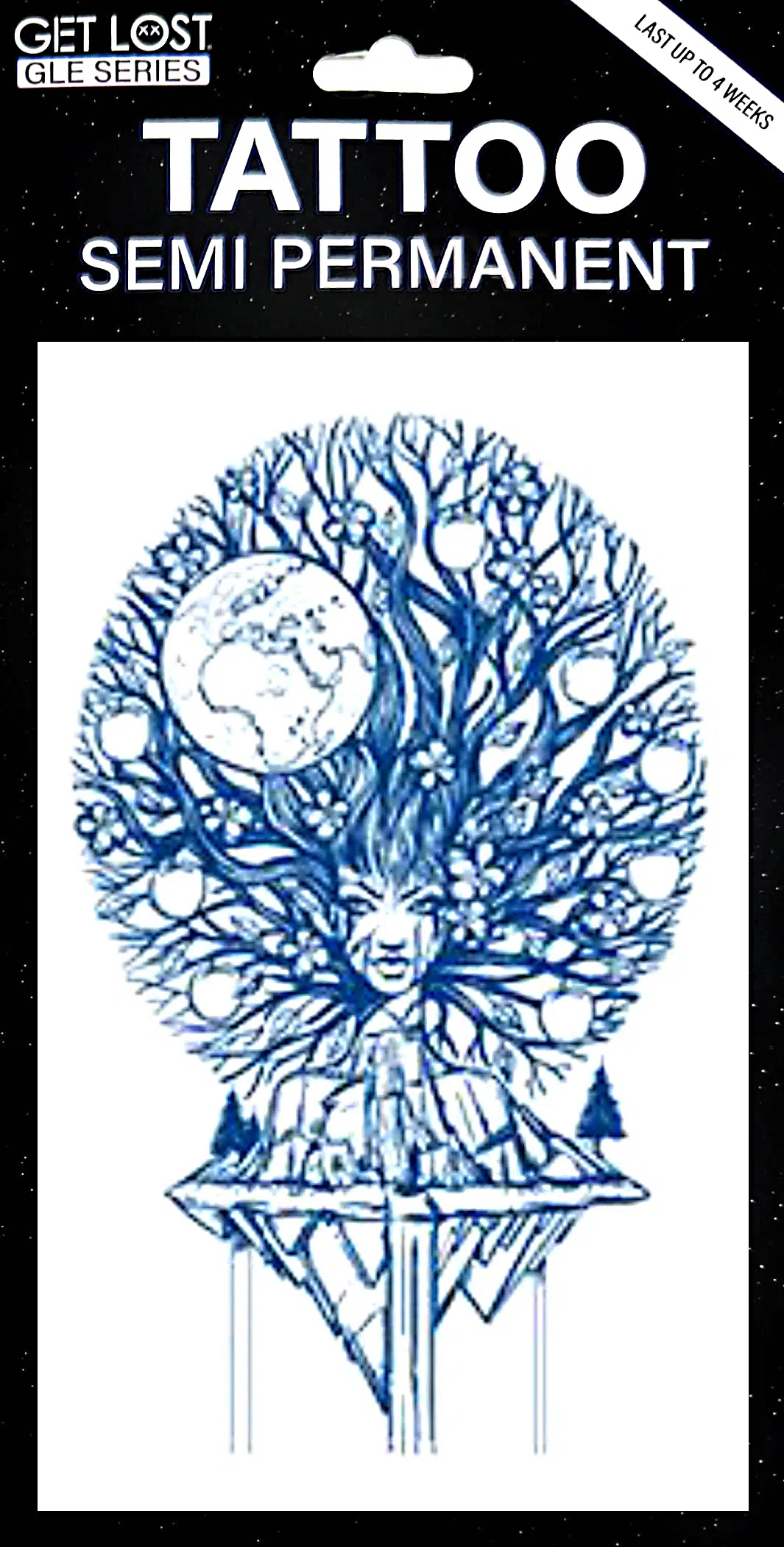 GLE-058 Semi Permanent Tattoo 4.25″x7″