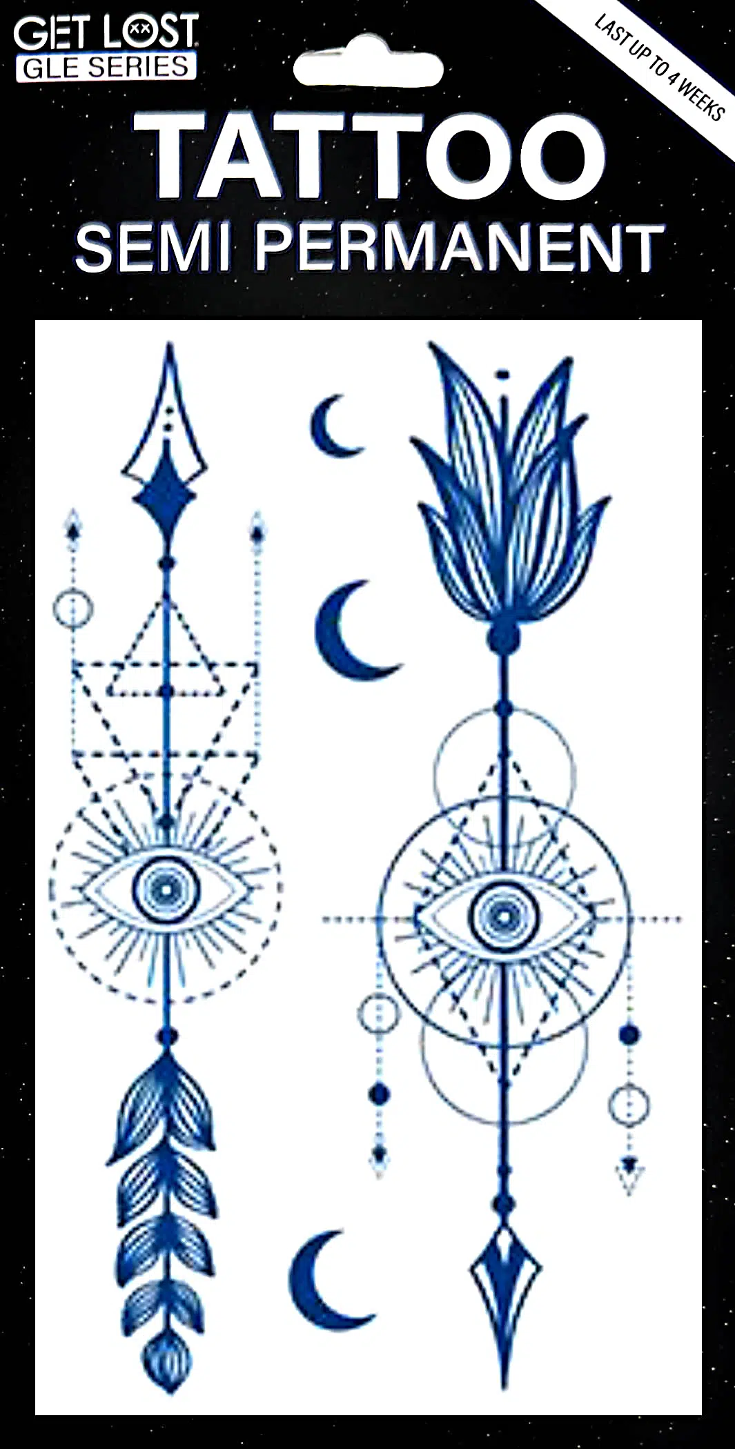 GLE-084 Semi Permanent Tattoo 4.25″x7″