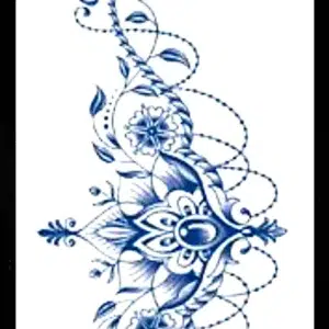 GLG-003 Semi Permanent Tattoo 6"x11"