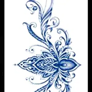 GLG-005 Semi Permanent Tattoo 6"x11"