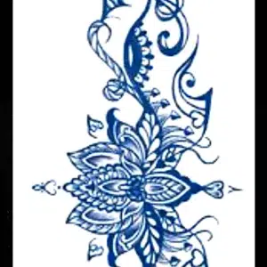 GLG-006 Semi Permanent Tattoo 6"x11"