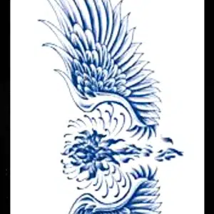 GLG-008 Semi Permanent Tattoo 6"x11"