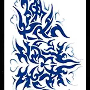 GLG-012 Semi Permanent Tattoo 6"x11"