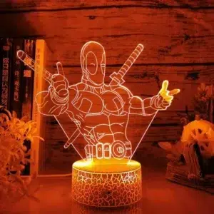 HNL-009 - Holographic LED Lamp - Dead Pool