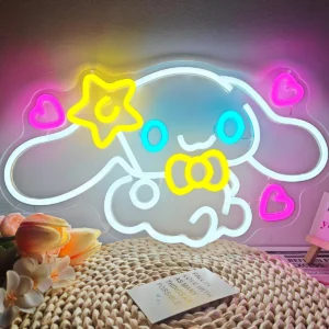 NHL-027 - Neon Hanging Light - Cinnamoroll Multi Neon