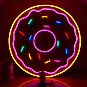 NHL-032 - Neon Hanging Light - Big Neon Donut
