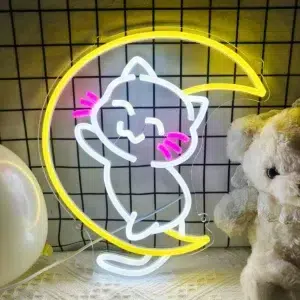 NHL-033 - Neon Hanging Light - Sailor Moon Cat