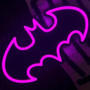 NHL-047 - Neon Hanging Light - Batman Neon